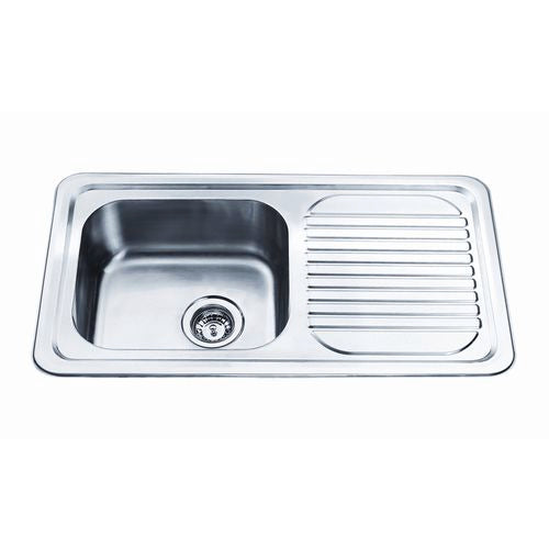 Single Bowl Sink with Drainer