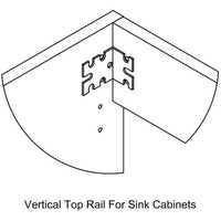 Base 601~1000 - 2-Door Sink VARIABLE Unit