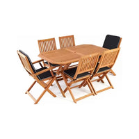 Amberley Outdoor Dining Set 6-Seater