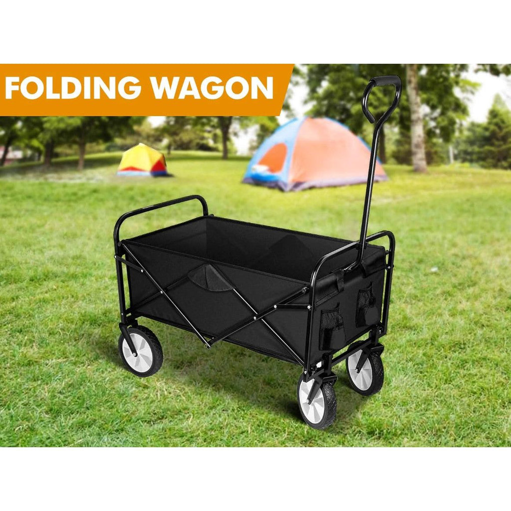 Folding Wagon - Black or Red