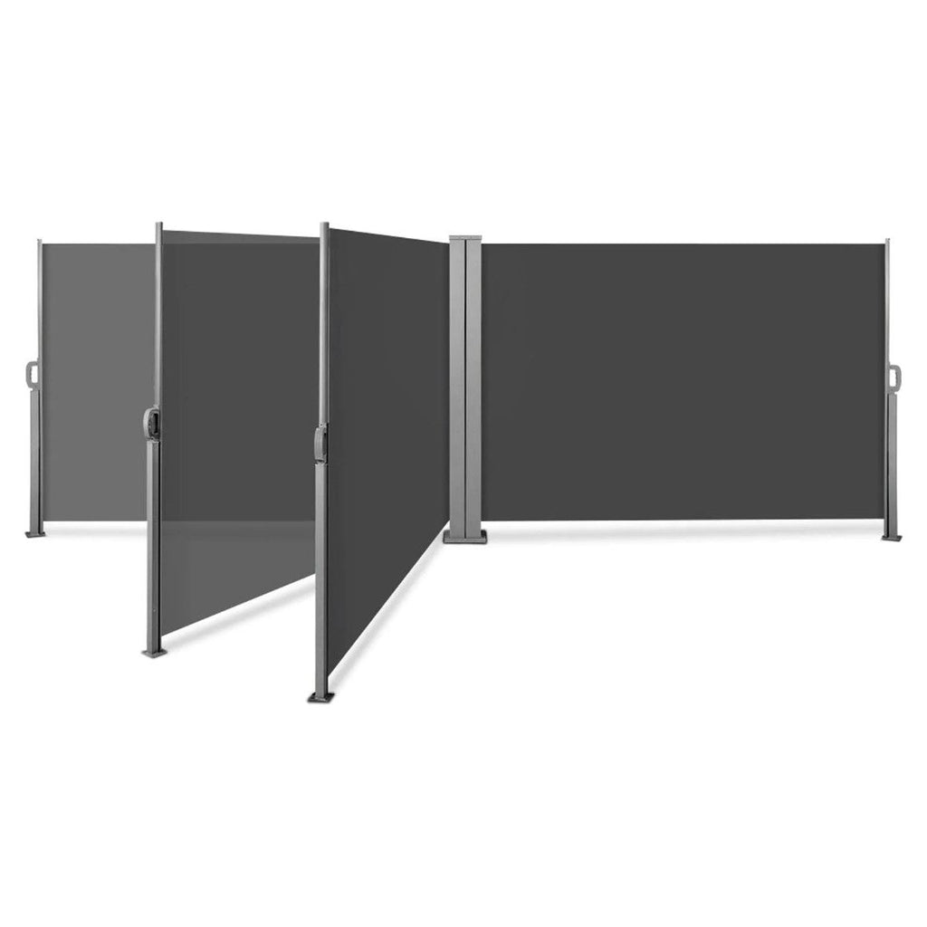 Retractable Side Screen/ Awning 1.73m x 3m Double