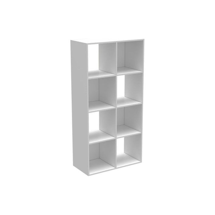 Flexi Storage Clever Cube 2 x 4 White Compact Storage Unit