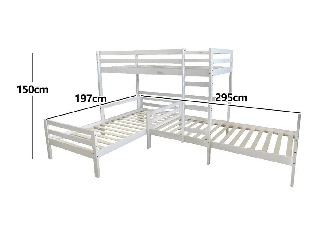 Triple Single Bed Bunk