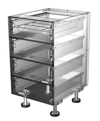 Base 4 Drawers - 600mm with cutlery tray