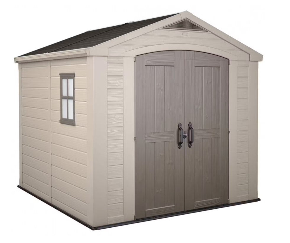 Keter Factor 8X8 Shed 2.56M X 2.55M