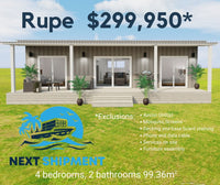 Rupe Kitset Home: 4 Bedrooms/2 Bathrooms