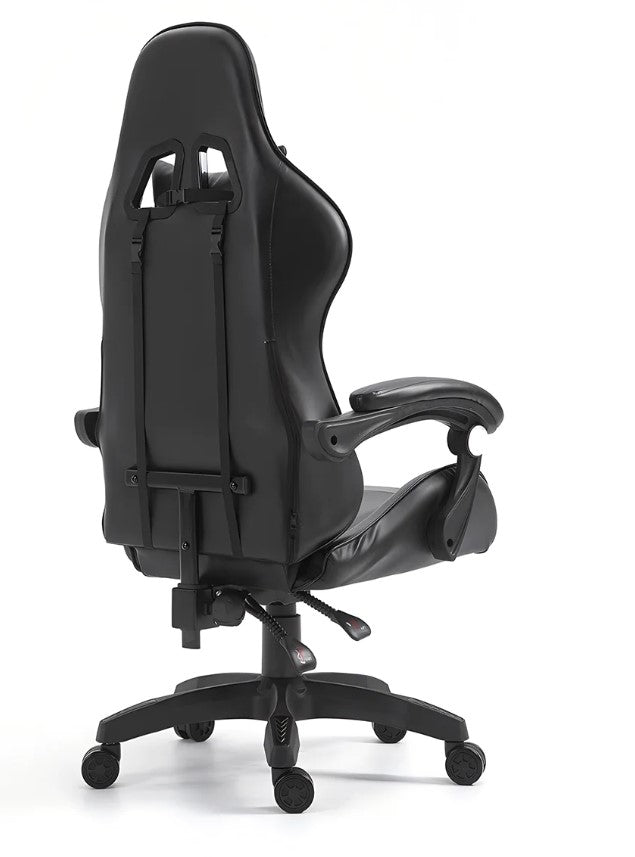 Chano Deluxe Gaming Chair Pu Black