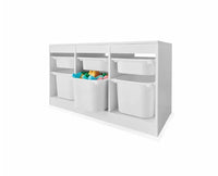 Storage Unit with 6 Tubs