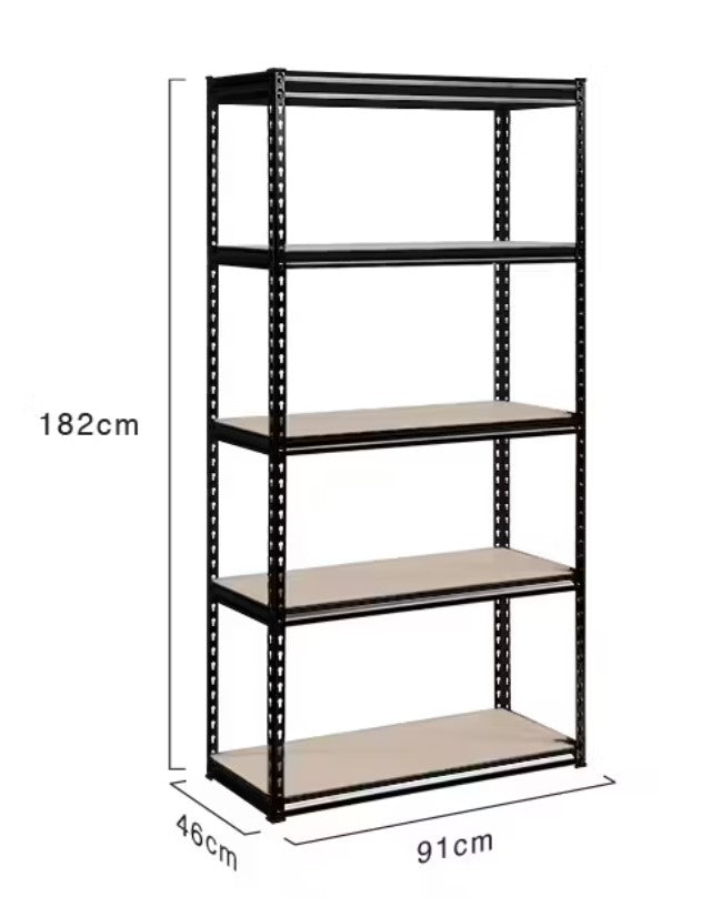 5 Level Steel Shelves - 2 Sizes - Next Shipment