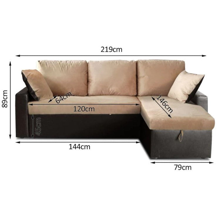 Sofa Bed with Storage SA - Next Shipment
