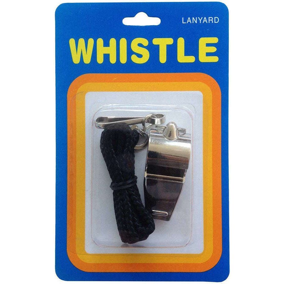 Whistle - Metal with Lanyard - Next Shipment