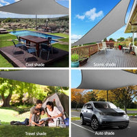Shade Sail 6X8M Grey