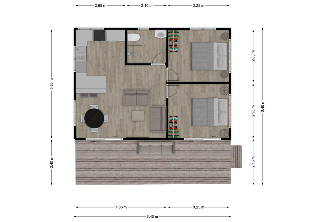 Tammy Home: 2 Bedroom/1 Bathroom