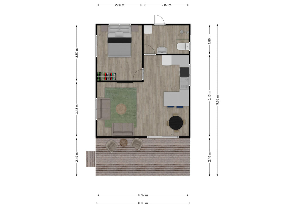Kat Home: 1 Bedroom/1 Bathroom