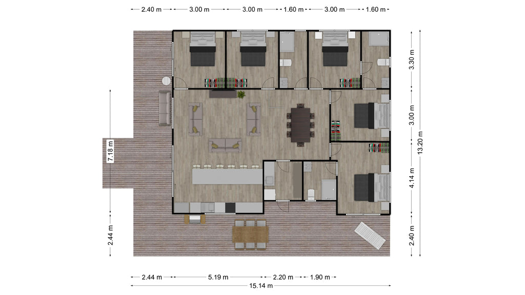 Tatiana Home: 5 Bedrooms/3 Bathrooms