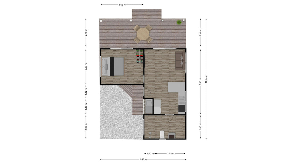 Tereapii Deluxe Home: 1 Bedroom/1 Bathroom