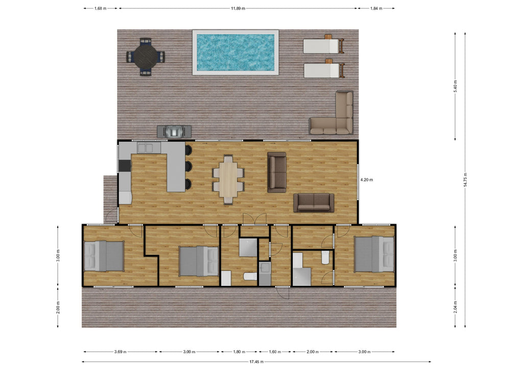 Jase Home: 3 Bedrooms/2 Bathrooms