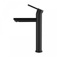 Tall Basin Mixer Tap Black