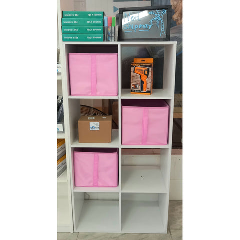 Living & Co Mia Bookcase Storage Insert Pink