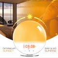 Sunrise Electronic Alarm Clock Bedside Lamp