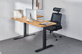 Height Adjustable Motorised Desk - Brown/Black (Copy)