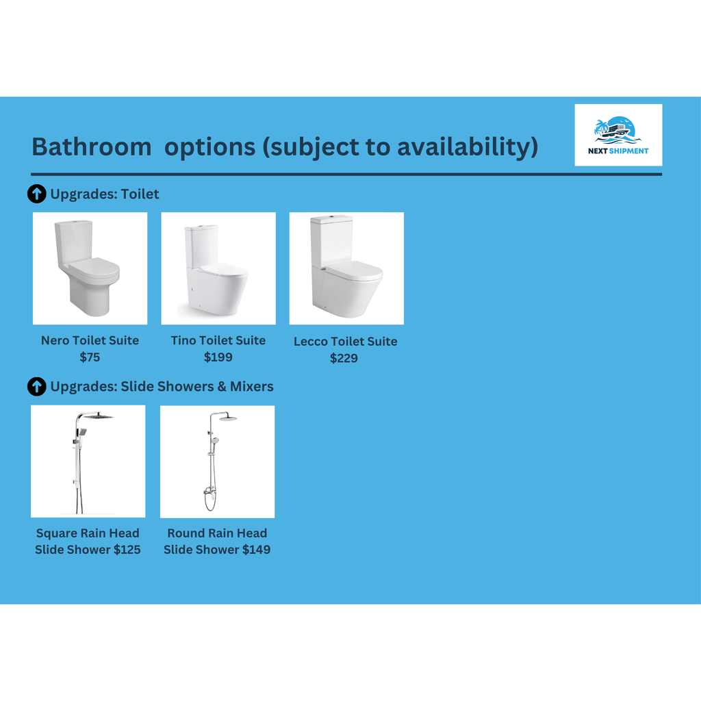 One Bedroom Finishes and Upgrade Options