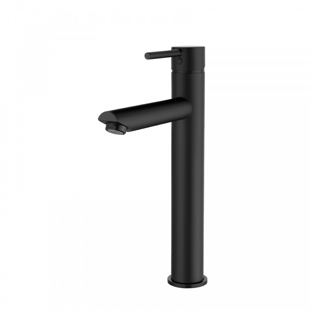 Tall Basin Mixer Tap Black