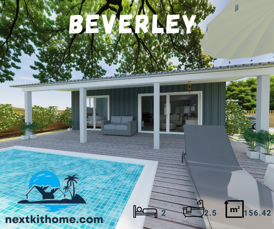 Beverley Kitset Home: 2 Bedroom/2.5 Bathroom