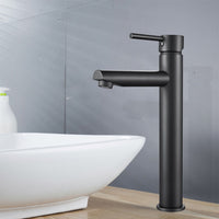 Tall Basin Mixer Tap Black