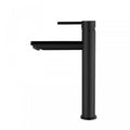 Tall Basin Mixer Tap Black