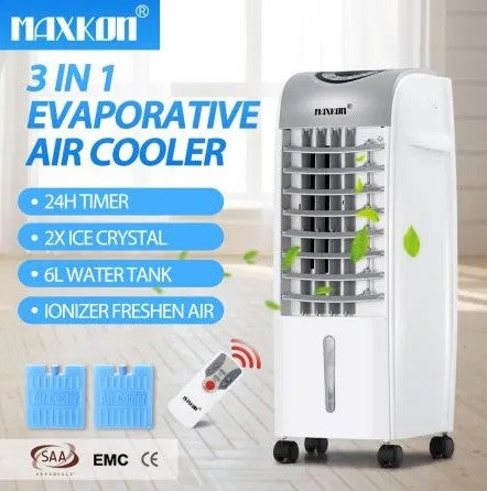 6L Multi-functional Evaporative Air Cooler