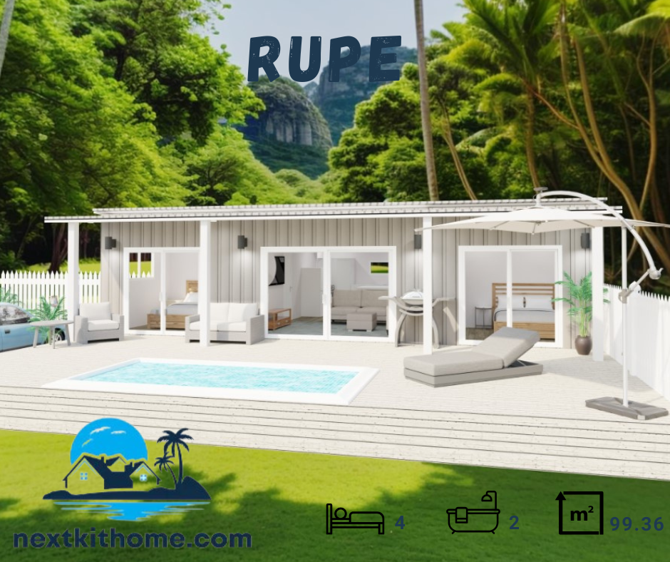 Rupe Kitset Home: 4 Bedrooms/2 Bathrooms