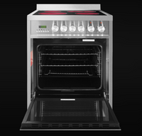 Vogue Freestanding Oven 60cm with Ceramic Cooktop - SS