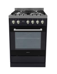 Parmco 600mm 76L Stainless Steel Combination Oven - Black