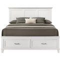 Neva Mindi Wood King Size Bed Frame - Next Shipment