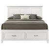 Neva Mindi Wood King Size Bed Frame - Next Shipment