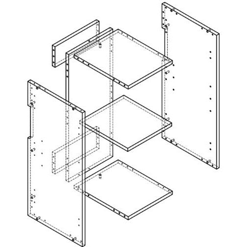 Wall 300 - 410D x 720 Series 1-Door Unit