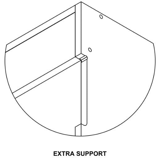 Wall 450 - 350D x 900 Series 1-Door Unit