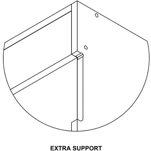 Wall 600 - 410D x 900 Series 2-Door Unit