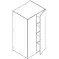 Pantry Upper 700 - 1296 Height 2-Door unit