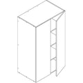 Pantry Upper 900 - 1476 Height 2-Door Unit