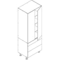 Combo - Base 800 3-Drawer & Pantry Upper 800-1476 Series 2-Door Unit