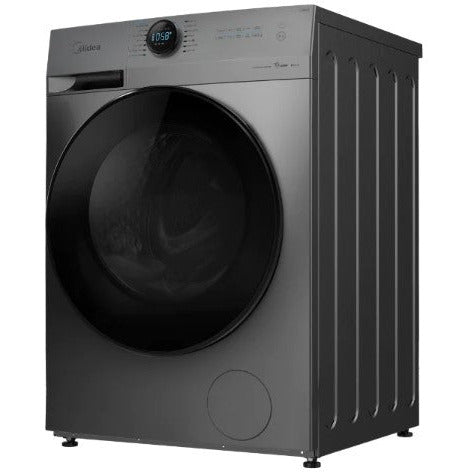 Midea 10.0KG Steam Wash Front Load Titanium Washing Machine With Wi-Fi