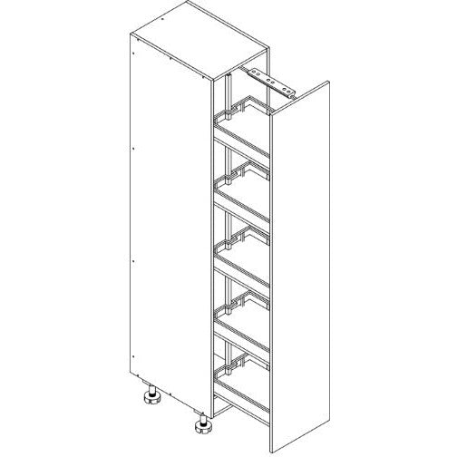 Pantry Pull-Out 400 - 2016 Height Unit