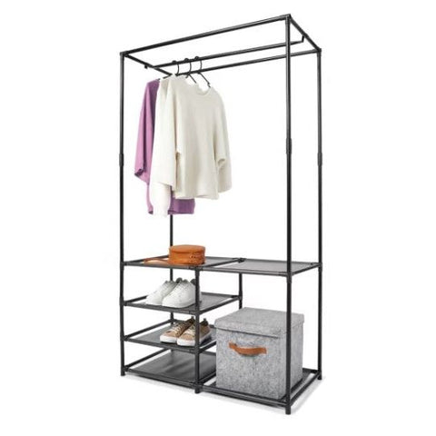 Open Wardrobe with Shelves