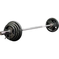 100kg Metal Weights Set with 20kg Olympic Barbell