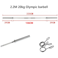 100kg Metal Weights Set with 20kg Olympic Barbell