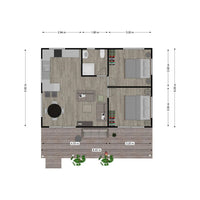 Tammy Kitset Home: 2 Bedroom/1 Bathroom