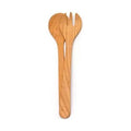 Dishy Cherry Wood Salad Servers 35cm