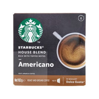 Starbucks Coffee Pods 12 Capsules - Americano or Café Latte